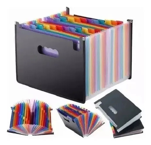A4 Carpeta Organizadora Clasificadora Archivo 24 Fuelles 5