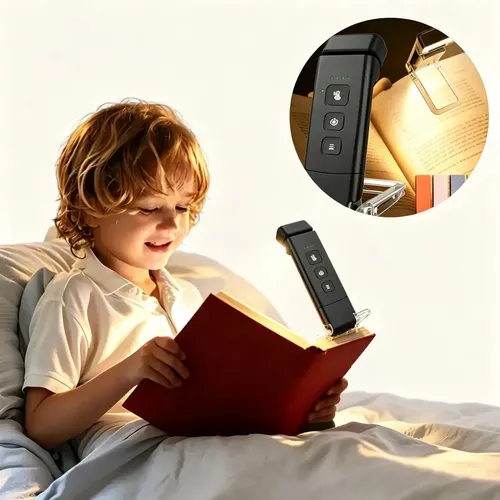 Luz De Lectura  Para Leer  Luz Para Leer Libros  Recargable Negro