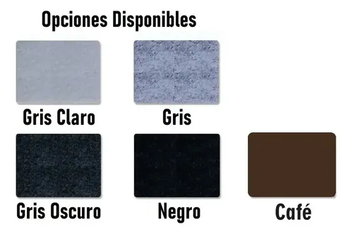 Almohadilla Protectora De Fieltro Para Sillas Mesas Muebles Gris Claro 2