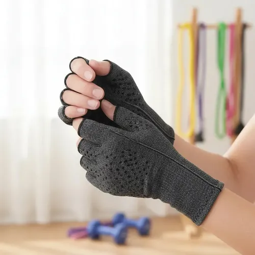 Guantes Cobre Compresión Artritis Tendinitis Túnel Carpiano 10
