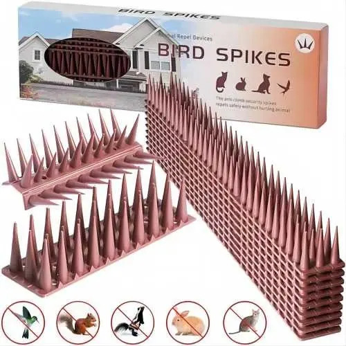 Pack 12 Púas Repelente Palomas Anti Aves Pajaros Ahuyentador 17