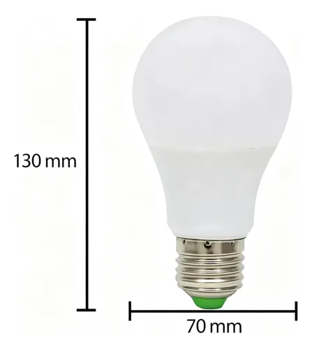 Pack 5 Ampolletas Led 15w E27 Sec Luz Cálida/fría Hbled 18