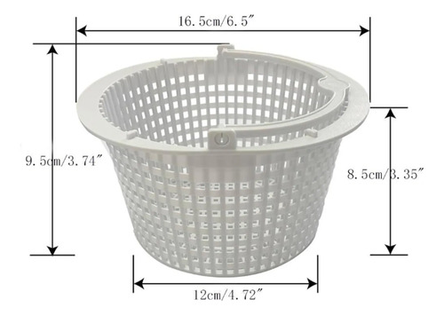 Cesta De Skimmer De Piscina Con Mango Estándar 3
