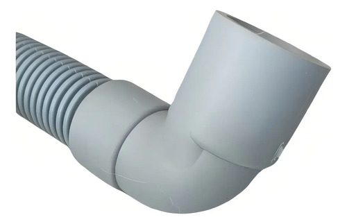 Manguera Extensión Desague Para Lavadora LG Samsung Daewoo Gris 6