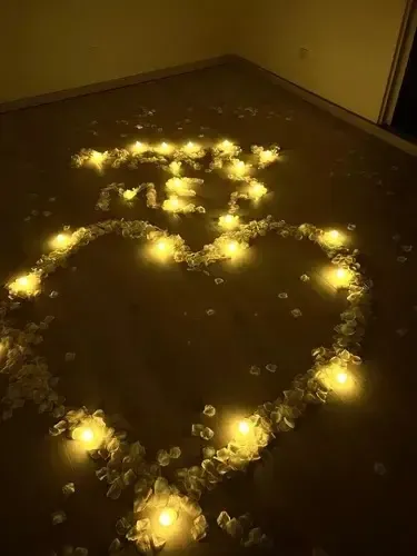 Pack 24 Velas A Pila De Led Con Efecto Llama Dorado Vela 20
