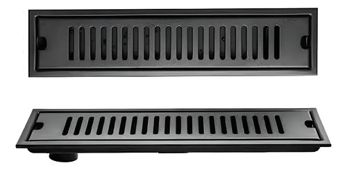 Drenaje Lateral Desagüe De Baño 40x10cm Rectangular Espesar