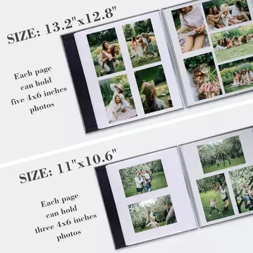 Álbumes Autoadhesivos Con Páginas Interiores Gris Álbum De Fotos 3