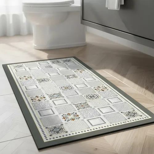 Set 2 Alfombras De Cocina Antideslizante - Córdova Green Verde Alfombra 6