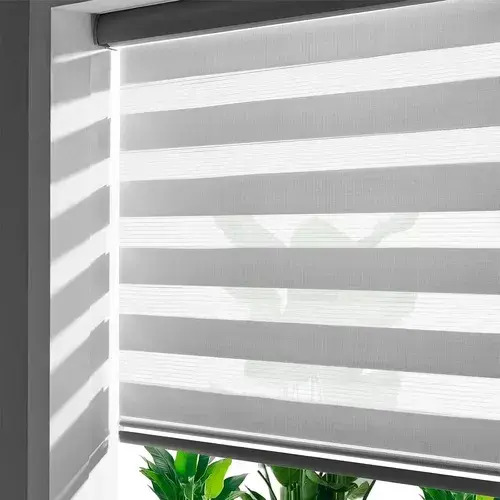 Cortina Autoadhesiva Sin Taladro, Bloqueo Luz 90x240 Blanco 2