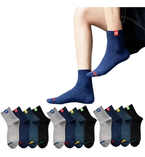 Pack 12 Pares Calcetines Bambú Hombre Invierno¡alta Calidad! 12 Pares Por Paquete 39-44 9