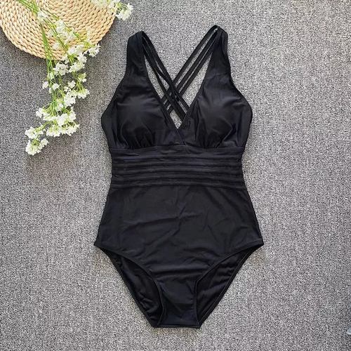 Traje De Baño Control Abdomen 3 Colores 6