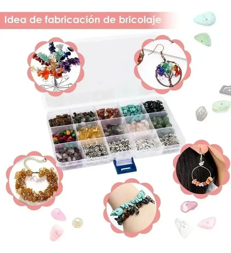 Nasjac 934uds Cristal Piedra Cuenta Diy Collar Pulsera Arete 20