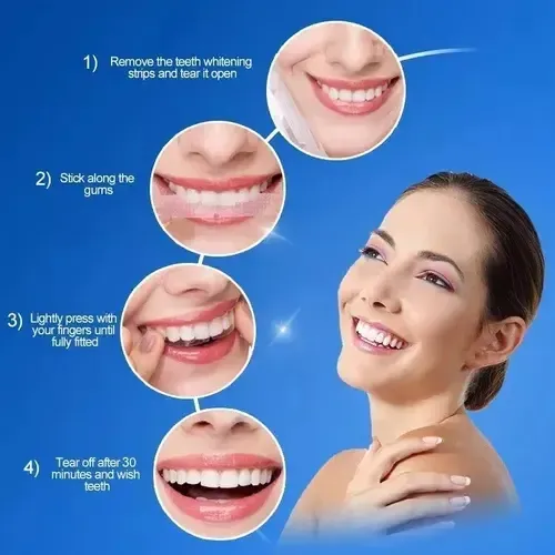 Tiras Blanqueadoras Advanced Teeth Whitening Strips 28 Unid. 12